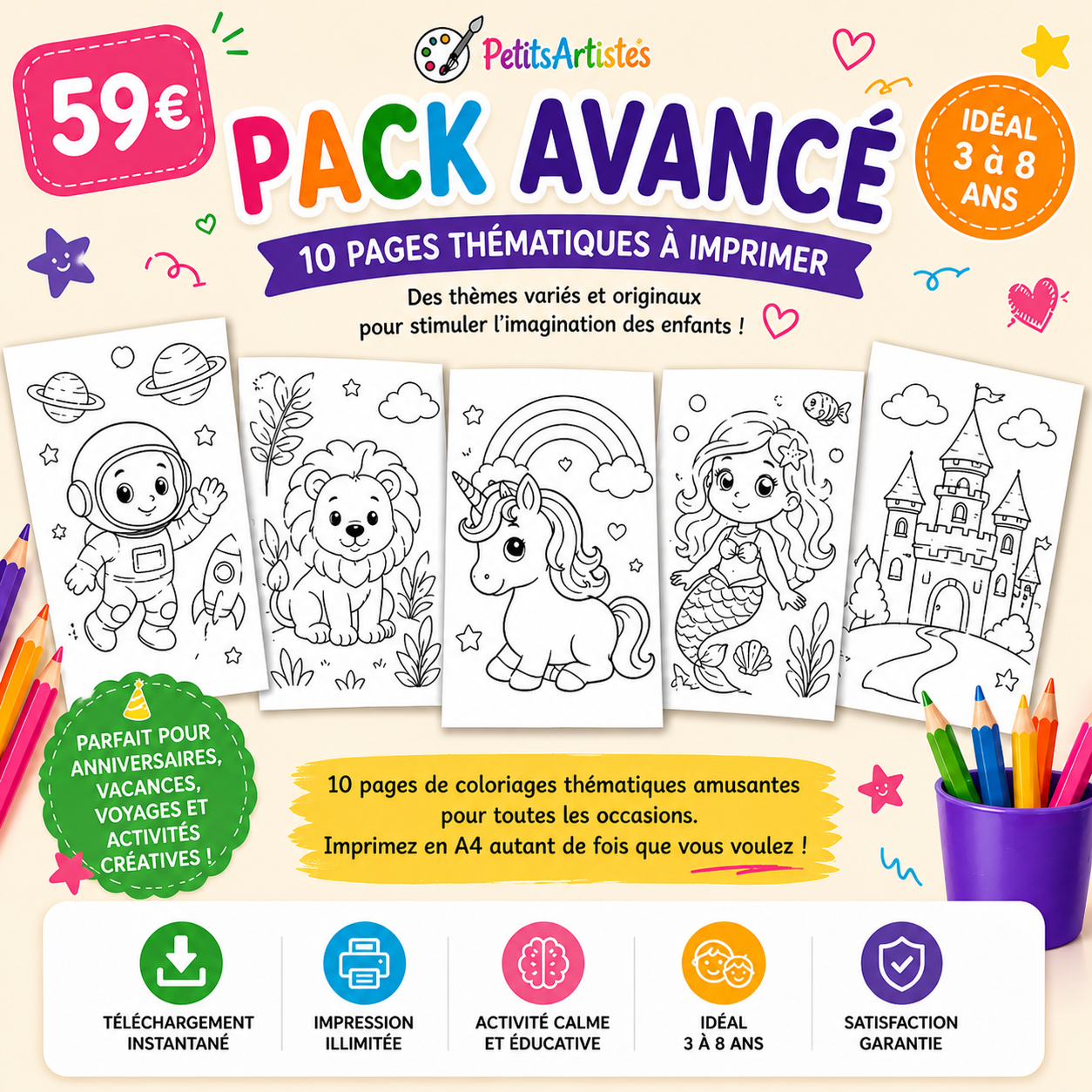 Pack Avancé